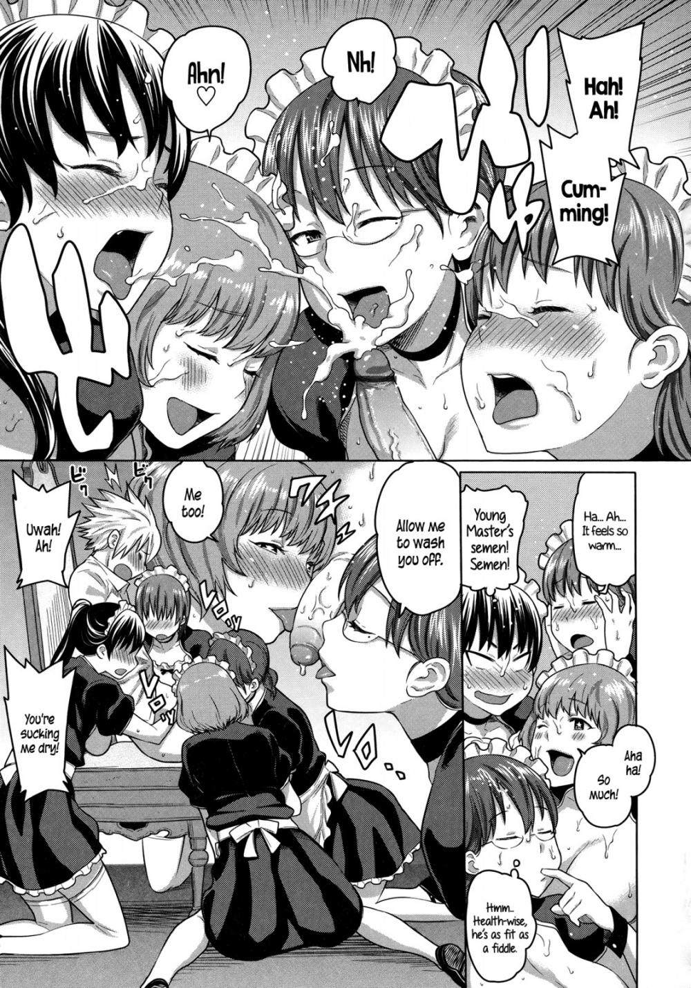 Hentai Manga Comic-Maid x4-Chapter 6-11